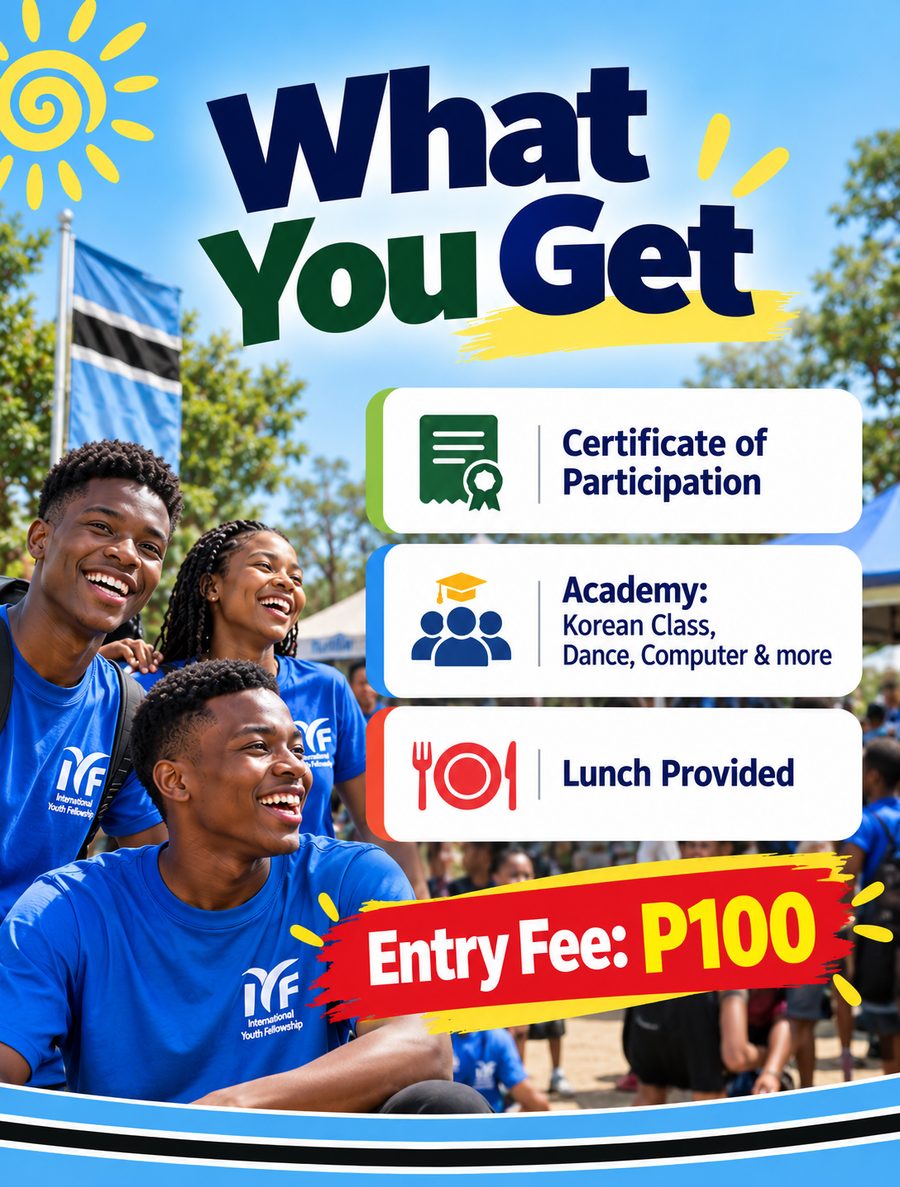 What you get: certificate of participation, academy classes and lunch